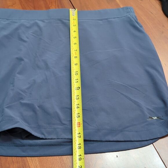 Slazenger Golf Blue Skort Skirt Sz XXL - Picture 8 of 8
